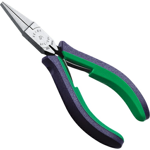 KEIBA 平口リードペンチ HFC-D04 120 6丁まとめ売り 6丁 【まとめ売り商品】|設備プロ王国 店