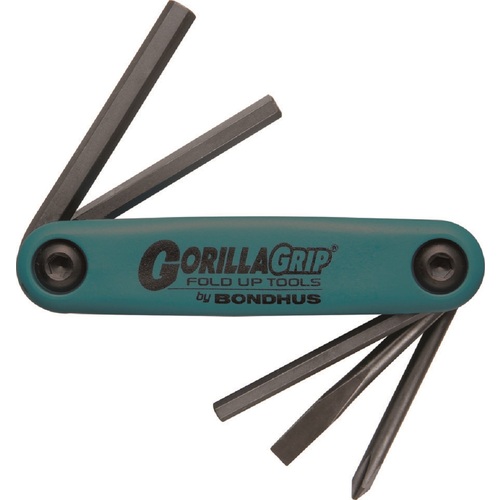 BONDHUS ゴリラグリップナイフ型ツール HFU5 5本組 No.12540 50Sまとめ売り 50S 【まとめ売り商品】