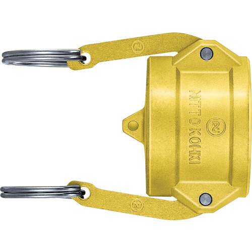 日東 レバーロックカプラ(繋ぎ用旗がしら) L-6PD BR NBR 銅アロイ 競争相手側初っ切り大きさ3/4in(03635) 30個まとめ売り 30個 【まとめ売り商いもの】