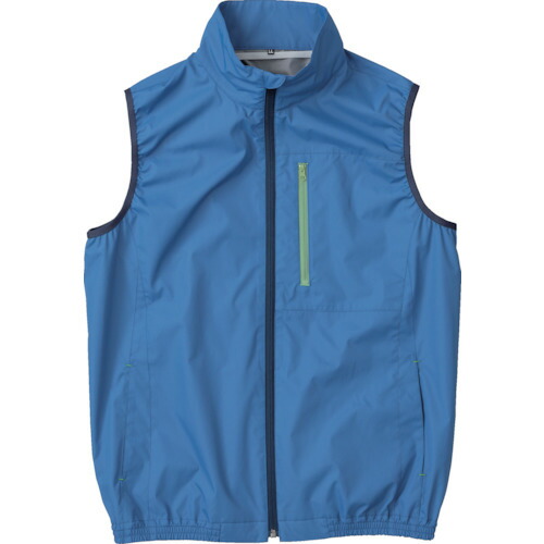 空調服 遮熱タチエリ空調ベスト KU92140N50S7 ブルー 5L 25着まとめ売り 25着 【まとめ売り商品】｜設備プロ王国　店