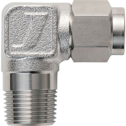 潤工社 ステンレス継手 L-6X4-PT1/8-SUS エルボ(ミリ系列) 6×4mm PT1/8 10個まとめ売り 10個 【まとめ売り商品】