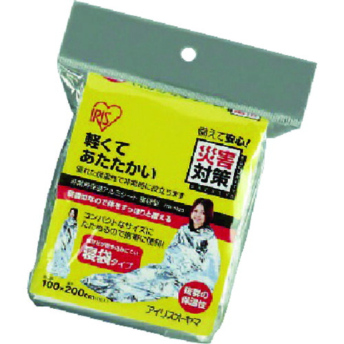 IRIS 532189 JTH-1020-SL 非常用軽銀保温居敷き 寝袋型 JTH－1020 しろがね色 30個まとめ売り 30個 【まとめ売り商いもの】