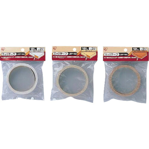 IRIS 541376 LBP-182-WH エッジテープカラー化粧棚板18mm用 ホワイト 48巻まとめ売り 48巻 【まとめ売り商品】