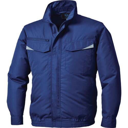 空調服 長袖ブルゾン KU92350N80S2 ネイビー M 25着まとめ売り 25着 【まとめ売り商品】｜設備プロ王国　店