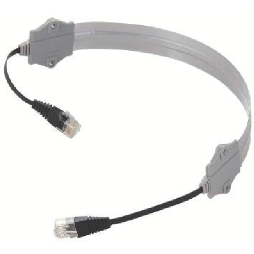 ELECOM 高耐久すきま用CAT5E準拠アルミ強化フラットLANケーブル0.5m LD-VAPF/SV05 60本まとめ売り 60本 【まとめ売り商品】｜設備プロ王国　店