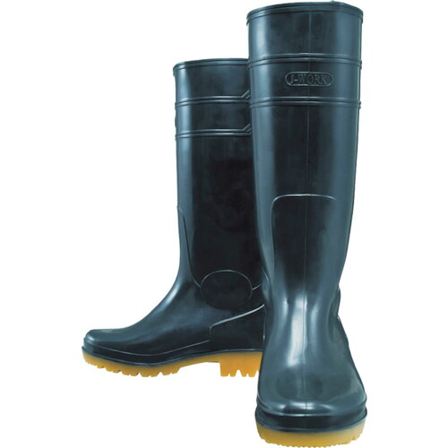 おたふく 耐油長靴ロングタイプ JW708-BK-270 黒 27.0 12足まとめ売り 12足 【まとめ売り商品】