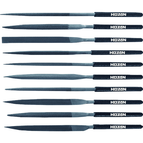 HOZAN 委しいヤスリセット K-215 10本組 10Sまとめ売り 10S 【まとめ売り商いもの】
