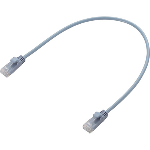 ELECOM やわらかLANケーブル LD-GPY/BU03 CAT6準拠 GIGABIT 0.3m ブルー 300本まとめ売り 300本 【まとめ売り商品】｜設備プロ王国　店