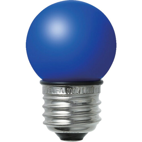 ELPA 電球(LED) LDG1B-G-GWP252 LED電球G40形防水E26 青 10個まとめ売り 10個 【まとめ売り商品】