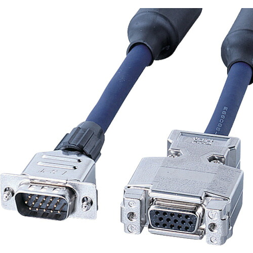 SANWA ディスプレイケーブル KB-CHD157FN 延長用メタルコネクタタイプ
