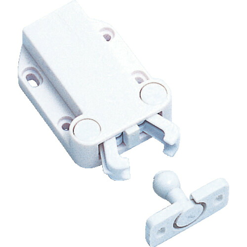 SUGATSUNE (140058065)MC-37F-WHうしろ押しラッチ MC-37F-WH 30個まとめ売り 30個 【まとめ売り商いもの】