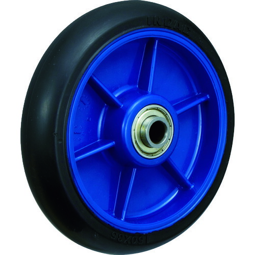イノアック 低乗り掛かる持ちこたえるキャスター LR-150W-BK-20 拷問台のみ Φ150 黒 立て坑Φ20 20個まとめ売り 20個 【まとめ売り商いもの】