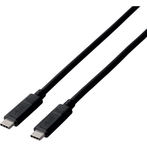 ELECOM USB3.1有線テレビ(C－C PD相応う) MPA-CC13A20NBK 2.0m 黒いこと 5本まとめ売り 5本 【まとめ売り商いもの】