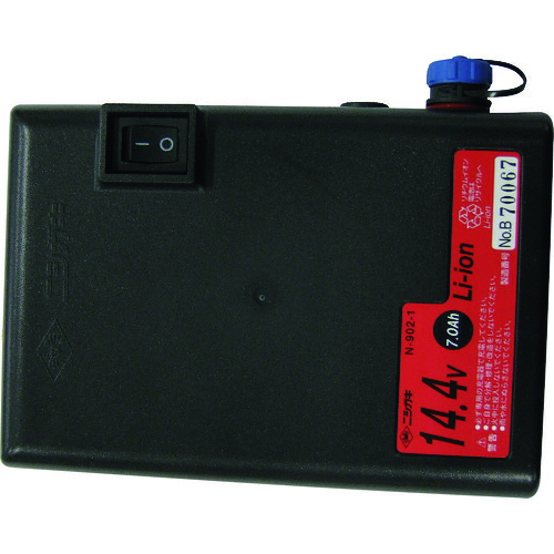 ニシガキ 兼用バッテリー14.4v，7a N-902-1
