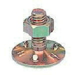 HHH 三ツ爪バケットボールトナット M3/8X32 W3/8×32 (100組入)
