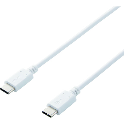 ELECOM スマホ・タブレット用USB有線テレビ MPA-CC10PNWH USB(C－C) Power Delivery相応う 1.0m 白いこと 20本まとめ売り 20本 【まとめ売り商いもの】