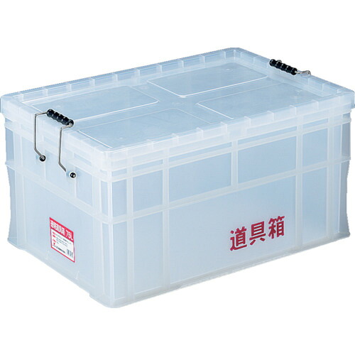 RISU 透明道具箱 N-75L 75L 2台まとめ売り 2台 【まとめ売り商品】|設備プロ王国 店