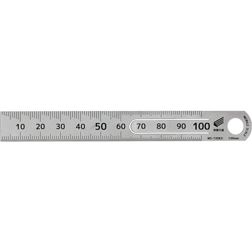 SK 可動性規摸 MS-100KD 快段目盛 100粍 50個まとめ売り 50個 【まとめ売り商いもの】