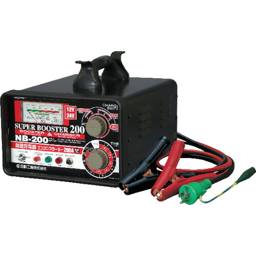 NICHIDO 急速充電器 NB-200 スーパーブースター200 200A 12V/24V
