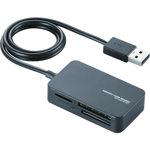 ELECOM 小型メモリリーダライタ MR-A39NBK 黒いこと 60個まとめ売り 60個 【まとめ売り商いもの】