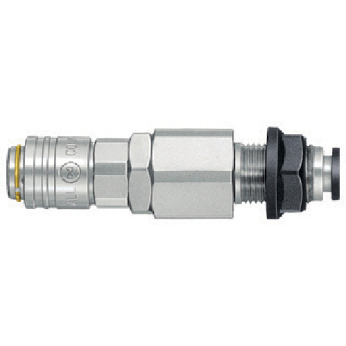 日東 スモールカプラ MS-20SCB-6 BRASS NBR チューブフィッター付適合チューブ外径(mm)6(51363) 50個まとめ売り 50個 【まとめ売り商品】｜設備プロ王国　店