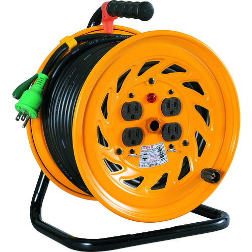 NICHIDO 電工ドラム NF-E54 アース付 50m