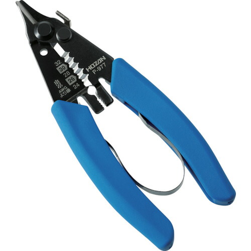 HOZAN 導線ストリッパ細線用 P-977 5丁まとめ売り 5丁 【まとめ売り商いもの】 その他-電動工具本体-切断工具
