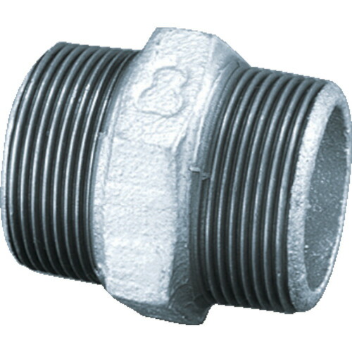 桑名金属工業 ニップル NI-10A 呼び径(A)10 呼び径(B)3/8 120個まとめ売り 120個 【まとめ売り商品】