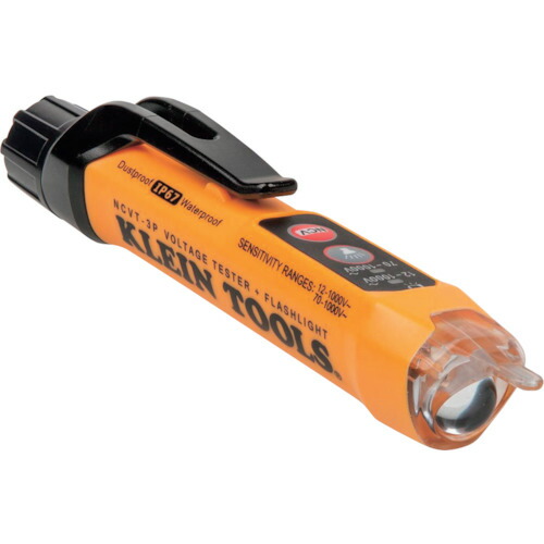 KLEIN 検電器(交流専用)LEDライト付 NCVT3P 8台まとめ売り 8台 【まとめ売り商品】