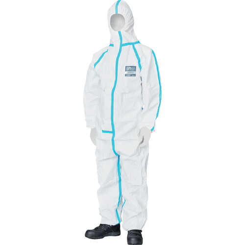 日光物産 化学防護服 P3050 3L バリアーマン P3050 3L 50着まとめ売り 50着 【まとめ売り商品】｜設備プロ王国　店