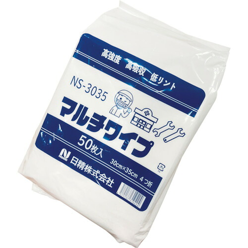 日精 マルチワイプNSー3035 NS-3035 24袋まとめ売り 24袋 【まとめ売り商いもの】