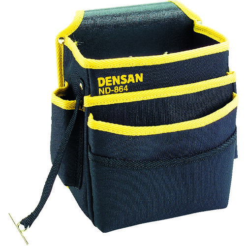 DENSAN 電工キャンバスハイポーチ ND-864 20個まとめ売り 20個 【まとめ売り商品】|設備プロ王国 店