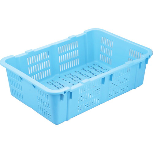 RISU メッシュコンテナ NO-480 129662 プラスケットNo.480本体40Lブルー金具なし 青 10個まとめ売り 10個 【まとめ売り商品】｜設備プロ王国　店