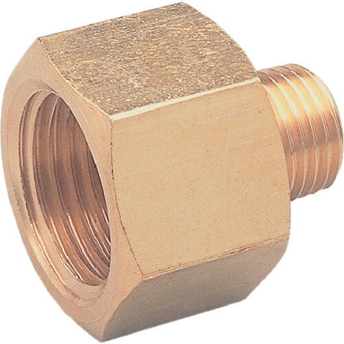 ASOH 異径内外ソケット NF-1042 PT1/2外×PT1/4内 60個まとめ売り 60個 【まとめ売り商いもの】