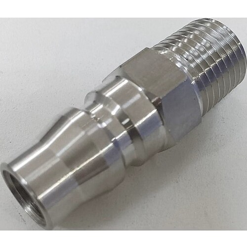 NKCカップリング NL型カップリングプラグ(SUS304) NL-24PM-S R1/2 オネジ 20個まとめ売り 20個 【まとめ売り商品】｜設備プロ王国　店