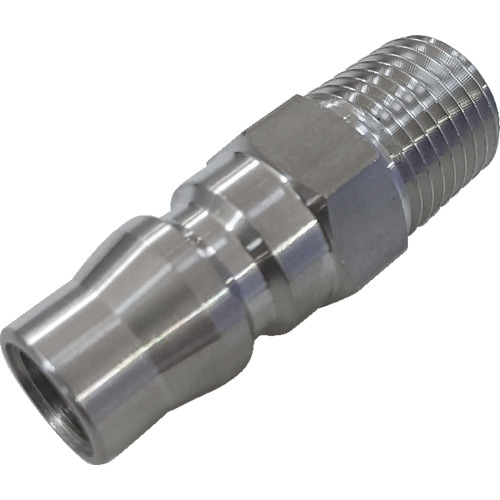 NKCカップリング NL型カップリングプラグ(SUS304) NL-22PM-S R1/4 オネジ 20個まとめ売り 20個 【まとめ売り商品】