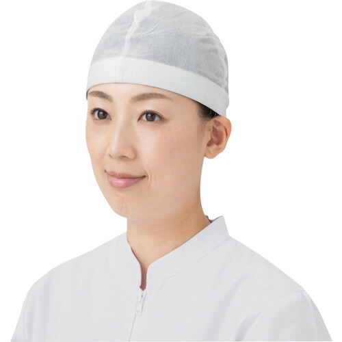バリアローブ 安全帽用下穿き鳥打ち帽(50枚入) NO.2808 12袋まとめ売り 12袋 【まとめ売り商いもの】