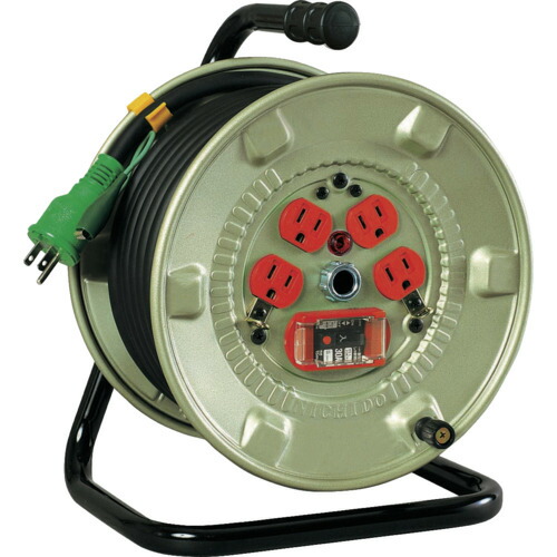 NICHIDO 電気工膜鳴楽器 NNP-EK24 100V 過厄介なもの短絡保護すること兼用ブレーカー付 20m