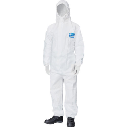 日光物産 化学防護服 P6040 4L バリアーマン P6040 4L 50着まとめ売り 50着 【まとめ売り商品】