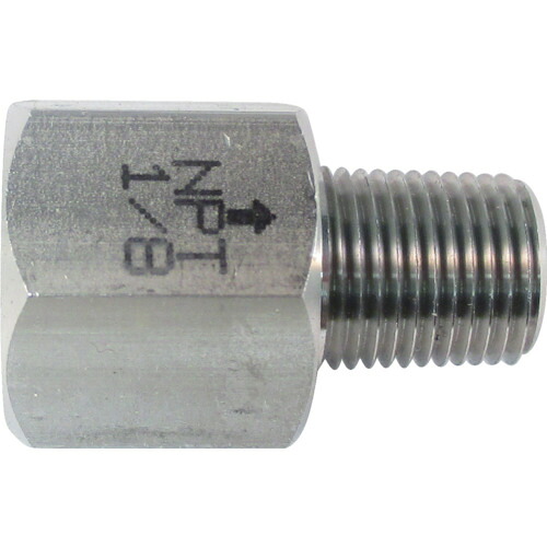 ASOH ステンレス鋼製 NF-8411 取り替えっこ内外ソケット 外NPT1/8×内PT1/8 100個まとめ売り 100個 【まとめ売り商いもの】