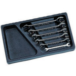 nepros 両口スパナセット(6本組) NTS206 セット内容5.5×7 8×10 10×12 11×13 12×14 14×17インチ