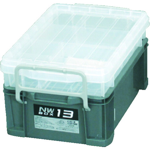 JEJアステージ NWボックス＃13 NW-13GR グレー 8個まとめ売り 8個 【まとめ売り商品】