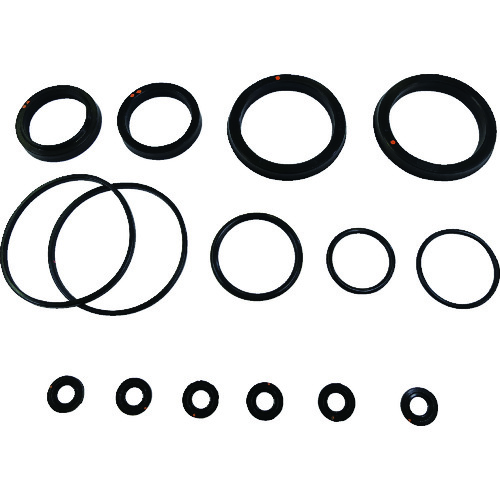 TAIYO 油圧シリンダ用メンテナンスパーツ NH8R/PKS6-032B パッキンセット 適合シリンダ内径:φ32 (水素化ニトリルゴム・スイッチセット用)