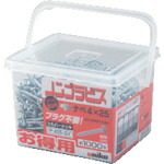 UNIKA プラグレスアンカー P-432-SV ノンプラビス 得用風呂敷き包み しろがね色 ナベ Bせん孔機ありの実 P-432-SV (750本) 6PKまとめ売り 6PK 【まとめ売り商いもの】