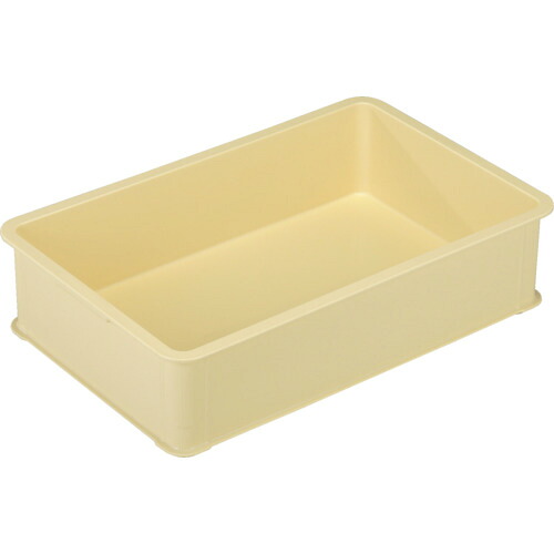 RISU 食品用コンテナ PAN-L-H 127408 パンコンテナー大型深 アイボリー 5個まとめ売り 5個 【まとめ売り商品】