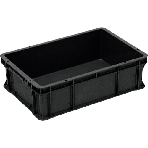 RISU RBE型導電性入れもの RBE25 133973 入れものRB－25黒いこと 5個まとめ売り 5個 【まとめ売り商いもの】