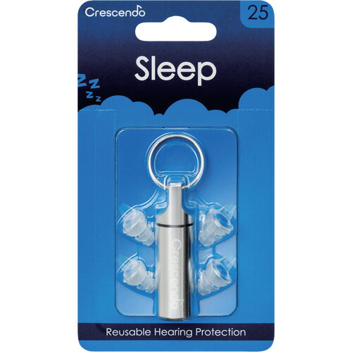 Crescendo 耳栓 PR-2633 騒音吸収フィルター Sleep NRR16dB 50Sまとめ売り 50S 【まとめ売り商品】
