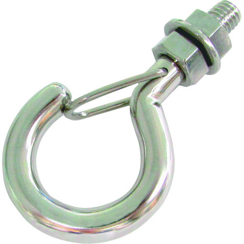 水本 ステンレス QBH-8 Qボルトフック 線径8mm 20個まとめ売り 20個 【まとめ売り商品】