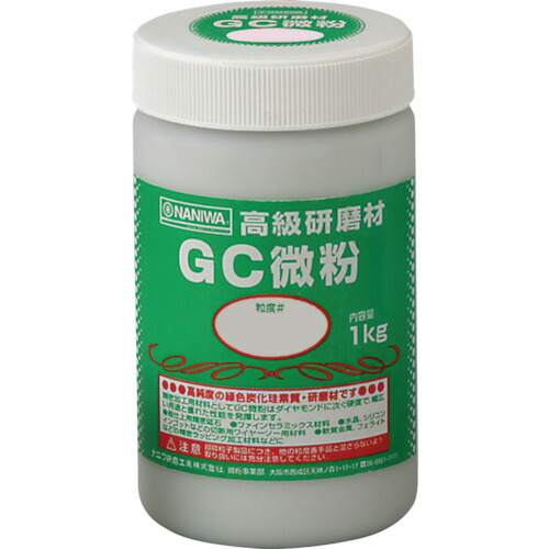 ナニワ みがき上げる材 RC-3109 GC粗粒1kg ＃60 6個まとめ売り 6個 【まとめ売り商いもの】