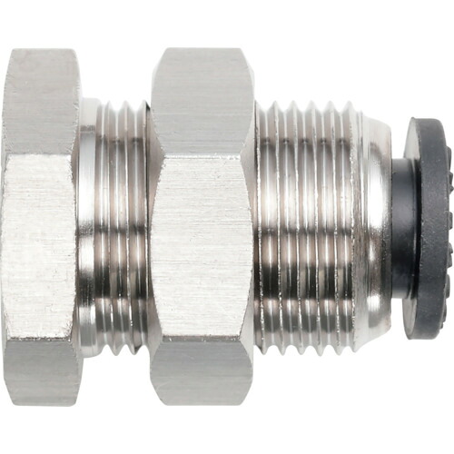 潤工社 ワンタッチ継手Mシリーズ PNFM-6-PT1/8-BSM 隔壁メスユニオン 6mm PT1/8 50個まとめ売り 50個 【まとめ売り商品】|設備プロ王国 店